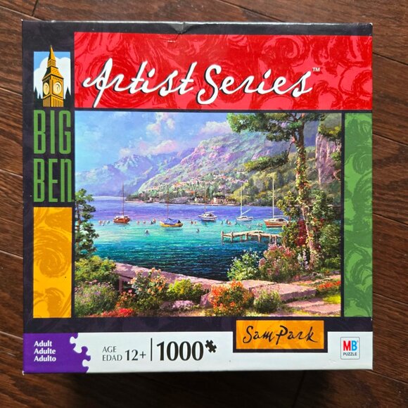 Annecy Lake, 1000 piece puzzle, Mega Brands - Picture 1 of 4